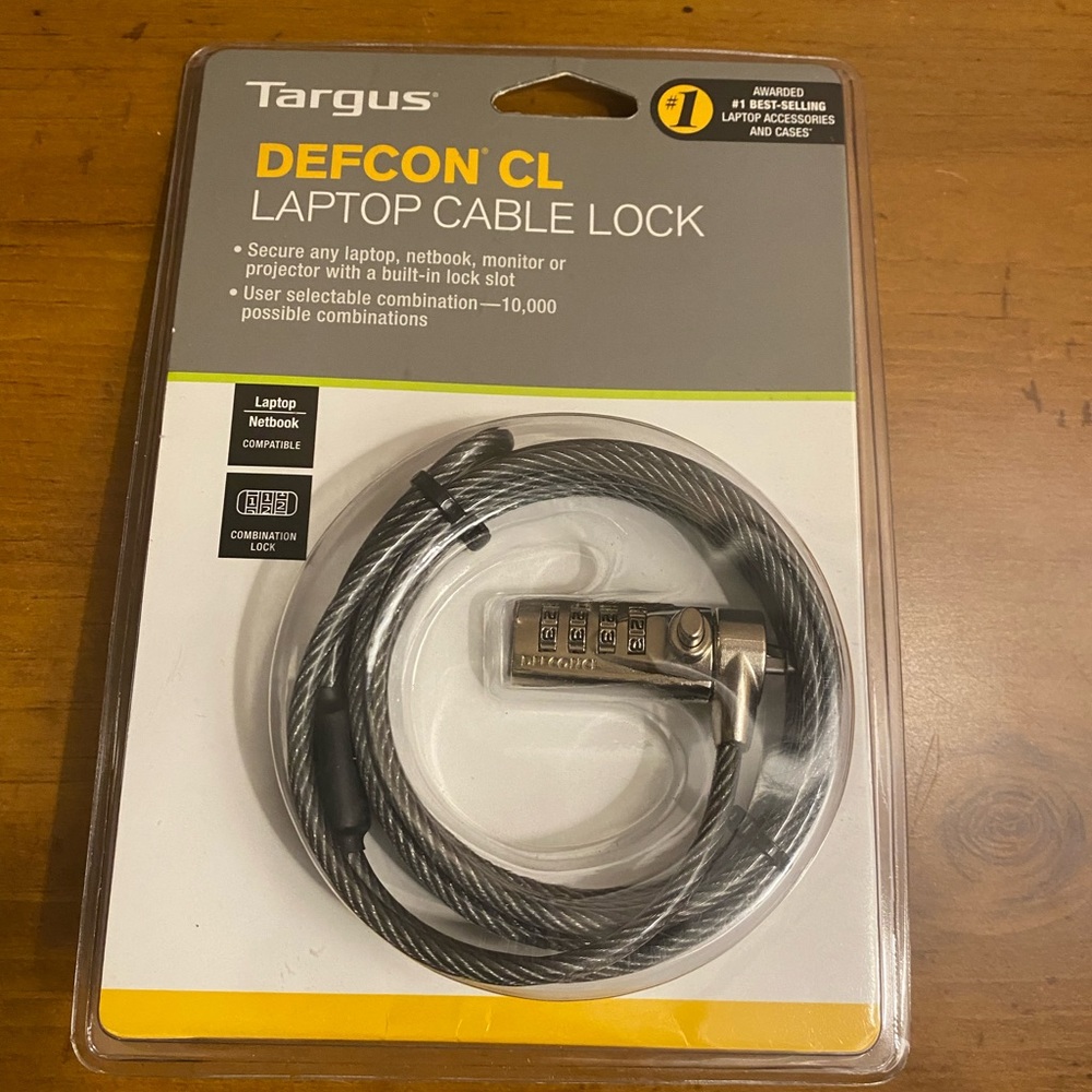 Targus DEFCON laptop lock